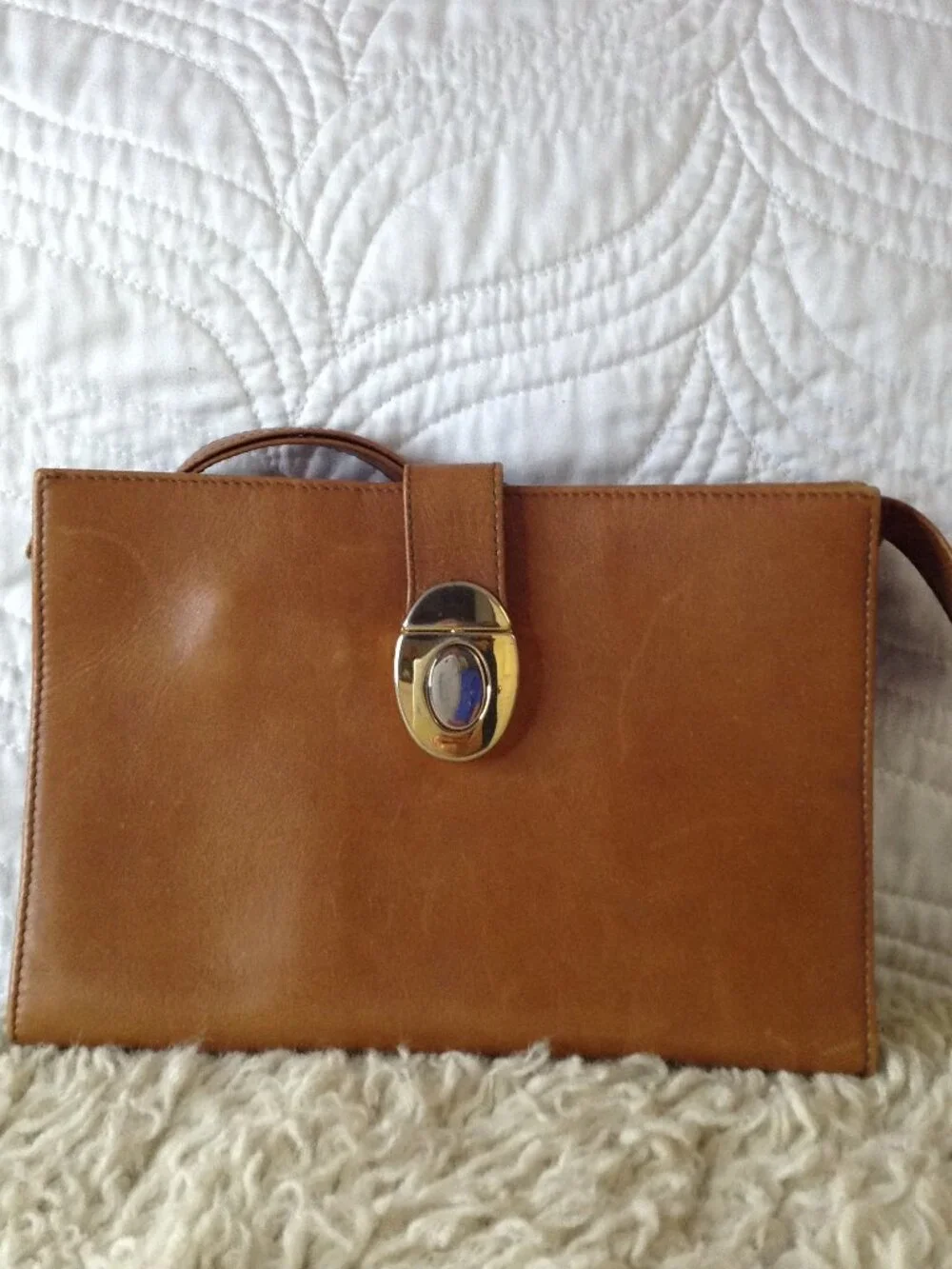 VTG Aries Leather Wallet/Executive Clutch Organizer Professional Collegiate Chic